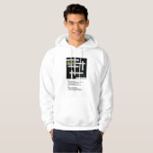 Kreuzworträtsel für Fußballfans Hoodie (Vorne ganz)