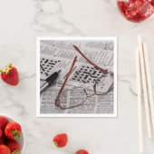 Kreuzworträtsel Genius Serviette (Beispiel)