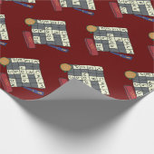 Kreuzworträtsel Geschenkpapier (Ecke)