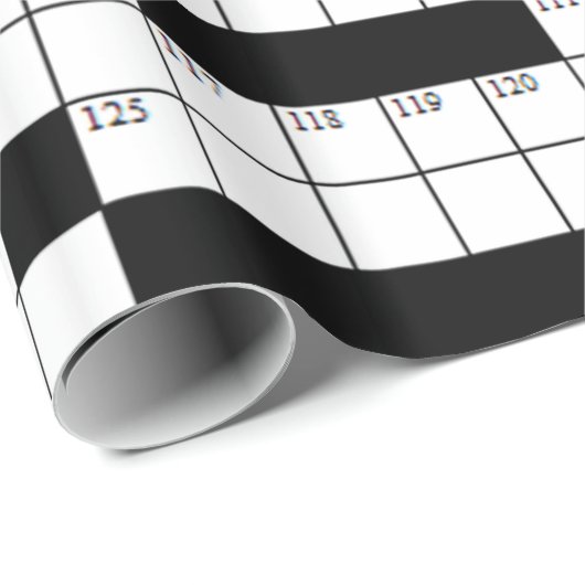 Kreuzworträtsel Geschenkpapier (Rolleneckpunkt)