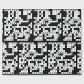 Kreuzworträtsel Geschenkpapier (Flach)