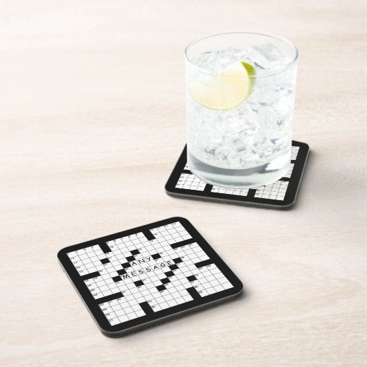 Kreuzworträtsel Getränkeuntersetzer (Rechte Seite)