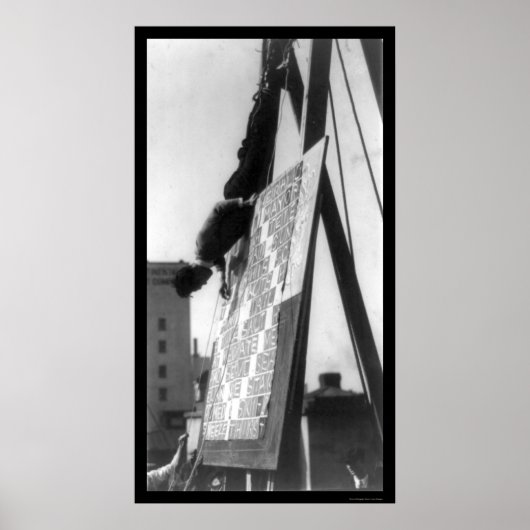 Kreuzworträtsel-Herausforderung 1925 Poster (Vorne)