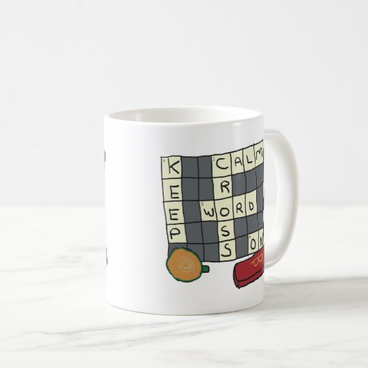 Kreuzworträtsel Kaffeetasse (VorderseiteRechts)