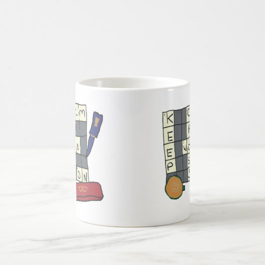 Kreuzworträtsel Kaffeetasse (Mittel)