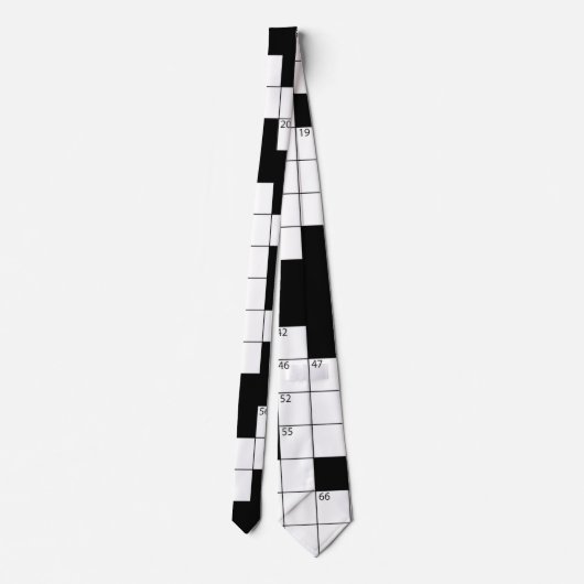 Kreuzworträtsel Krawatte (Rückseite)