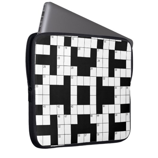 Kreuzworträtsel Laptopschutzhülle (Vorne Rechts)