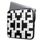 Kreuzworträtsel Laptopschutzhülle (Vorderseite Links)