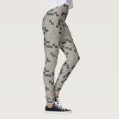 Kreuzworträtsel-Leggings Leggings (Rechts)