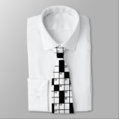 Kreuzworträtsel-Liebhaber-Krawatte Krawatte (Gebunden)