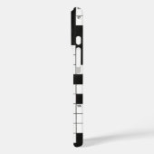 Kreuzworträtsel mit Textwörtern Case-Mate iPhone Hülle (Rückseite / Links)