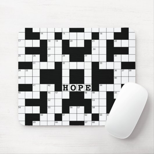 Kreuzworträtsel Mousepad (Mit Mouse)