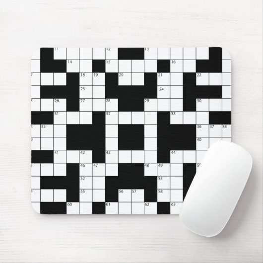 Kreuzworträtsel Mousepad (Mit Mouse)