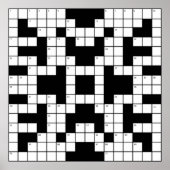 Kreuzworträtsel Poster (Vorne)