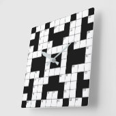 Kreuzworträtsel quadratische wanduhr (Winkel)