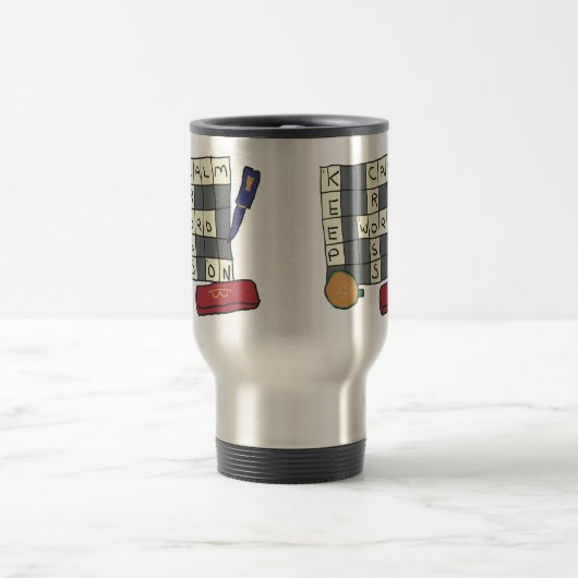 Kreuzworträtsel Reisebecher (Mittel)