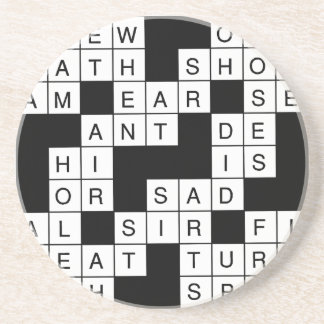 Kreuzworträtsel Sandstein Untersetzer