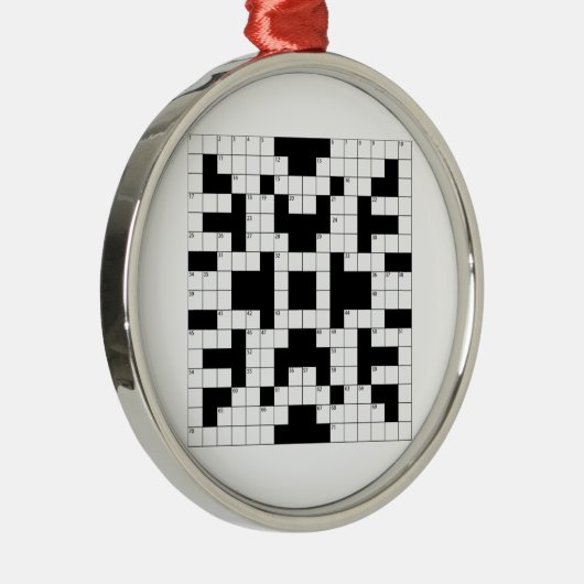 Kreuzworträtsel Silbernes Ornament (Rechts)