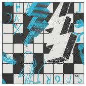 Kreuzworträtsel Stoff (Muster)