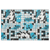 Kreuzworträtsel Stoff (Fat Quarter (45,7 x 55,9 cm))
