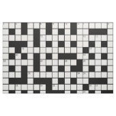 Kreuzworträtsel Stoff (Fat Quarter (45,7 x 55,9 cm))