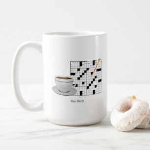 Kreuzworträtsel-Tasse Kaffeetasse