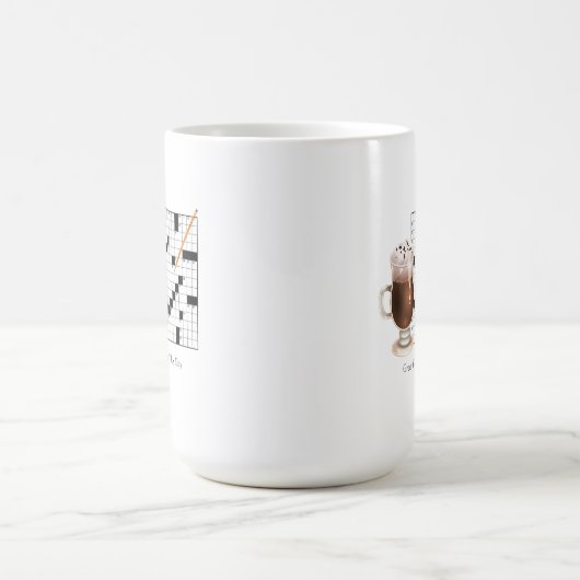 Kreuzworträtsel-Tasse Kaffeetasse (Mittel)
