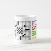 Kreuzworträtsel-Tasse Kaffeetasse (Mittel)