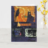 Kreuzworträtsel-und Engels-Karte Karte (Gelbe Blume)