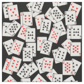 Kribbage Cards Stoff (Nahaufnahme)