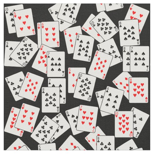 Kribbage Cards Stoff (Nahaufnahme)