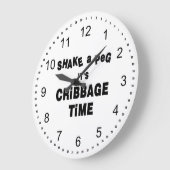 Kribbage Große Wanduhr (Winkel)