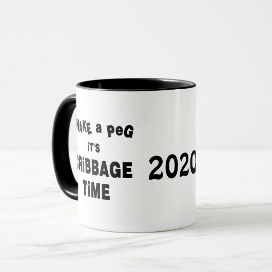 Kribbage Tasse (Vorderseite Links)