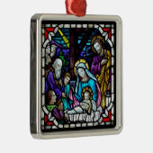 Kribbeldruck Ornament Aus Metall (Rechts)