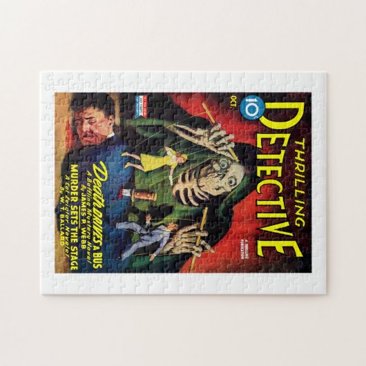 Kribbeleuchtender Detektiv (Okt. 1943) Puzzle (Horizontal)