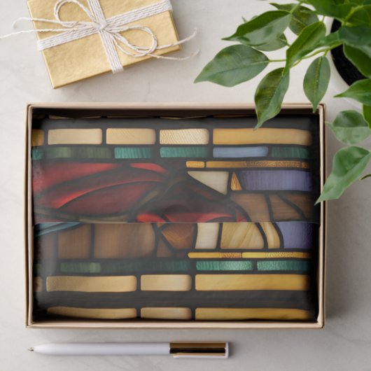 Kribbelglas-Imitate für entkundliches Kunsthandwer Seidenpapier (Geschenk)