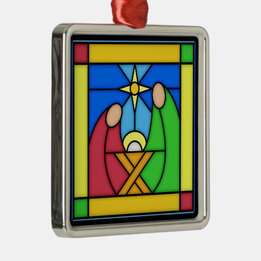 Kribbeln aus Glas Ornament Aus Metall (Rechts)