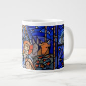 Kribbeln im Glass Jumbo-Tasse (Vorderseite Rechts)