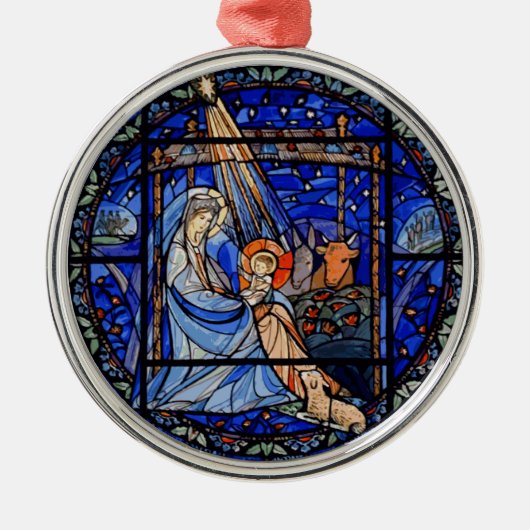 Kribbeln im Glass Ornament Aus Metall (Vorne)