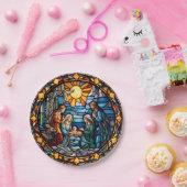 Kribbeln-Scene-Teller aus gefestigtem Glas Pappteller (Party)