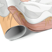 Kribbelpackpapier Geschenkpapier (Rolleneckpunkt)