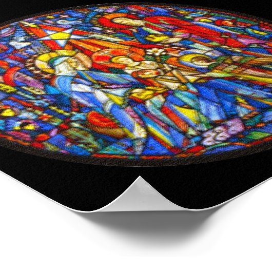 Kribbelstil Poster (Ecke)