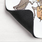 Kricket-Band mit Horn, Cello u. Violine Mousepad (Ecke)