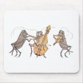 Kricket-Band mit Horn, Cello u. Violine Mousepad (Vorne)