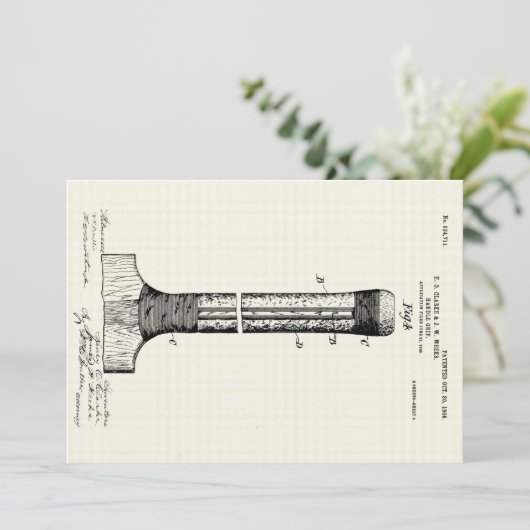 KRICKET-BVT-PATENT - CIRCA 1906 KARTE (Stehend Vorderseite)