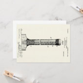 KRICKET-BVT-PATENT - CIRCA 1906 KARTE (Vorderseite/Rückseite Beispiel)