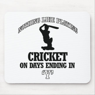 KRICKET-Entwürfe Mousepad
