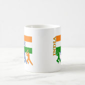 Kricket Indien Kaffeetasse (Mittel)