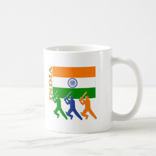 Kricket Indien Kaffeetasse