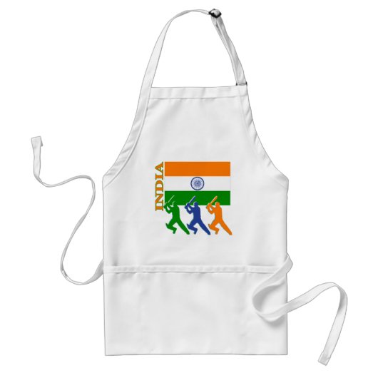 Kricket Indien Schürze (Vorne)